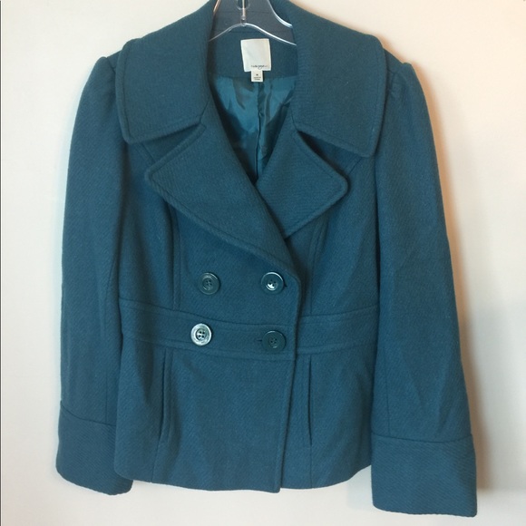 Halogen Jackets & Blazers - Halogen teal Wool Coat m Halogen Jackets & Blazers - Halogen teal Wool Coat m