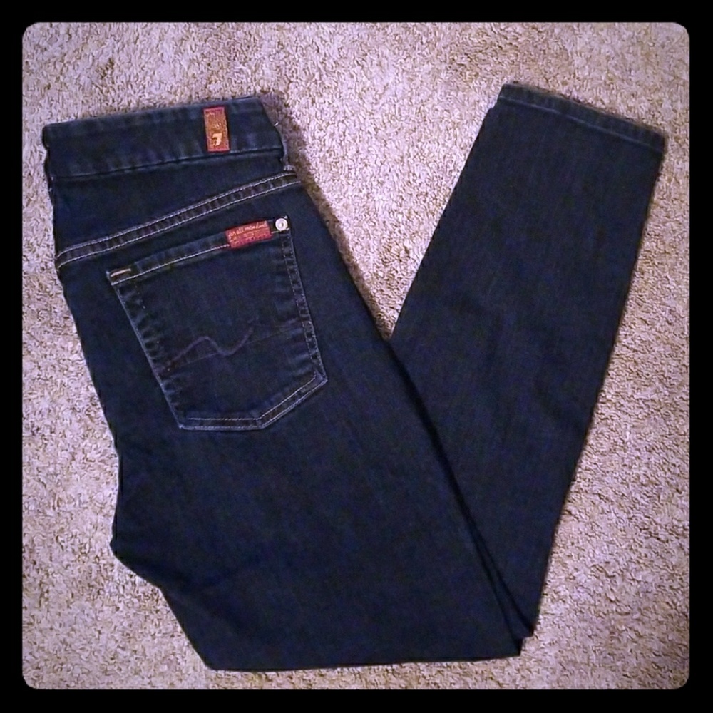 7 For All Mankind skinny jeans