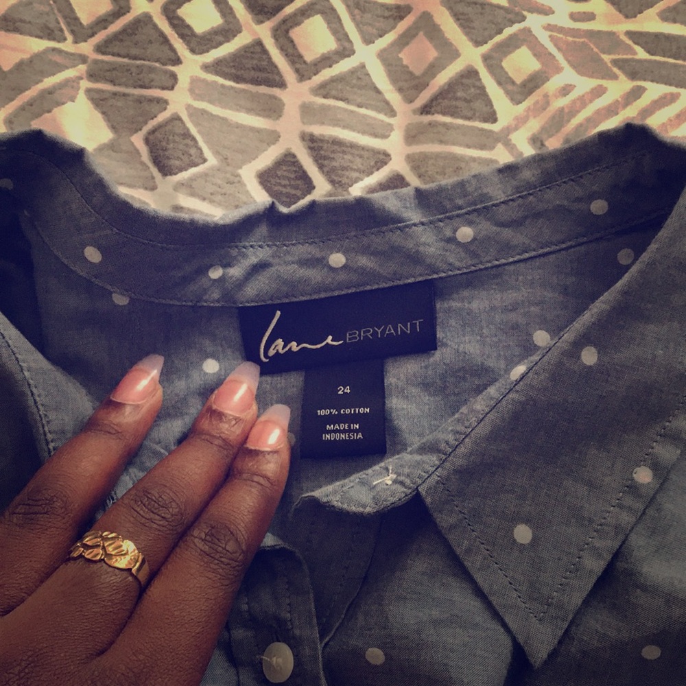 LANE BRYANT CHAMBRAY!!😍