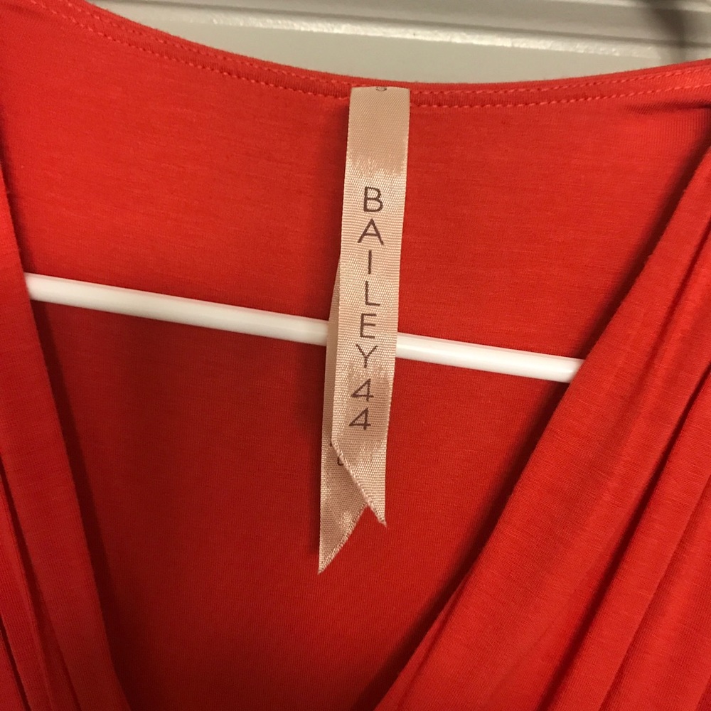 Bailey 44 Ruched Red Top - Picture 4 of 4