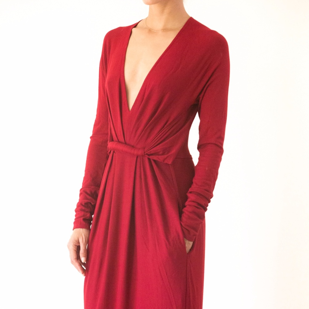 Midi length Jersey dress