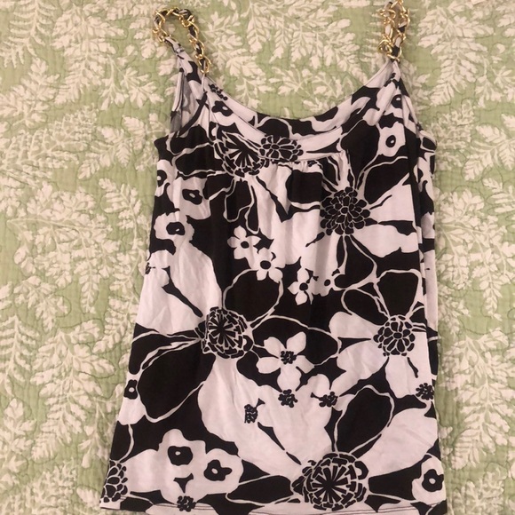 Michael Kors EXCELLENT chains floral tank - Picture 2 of 4