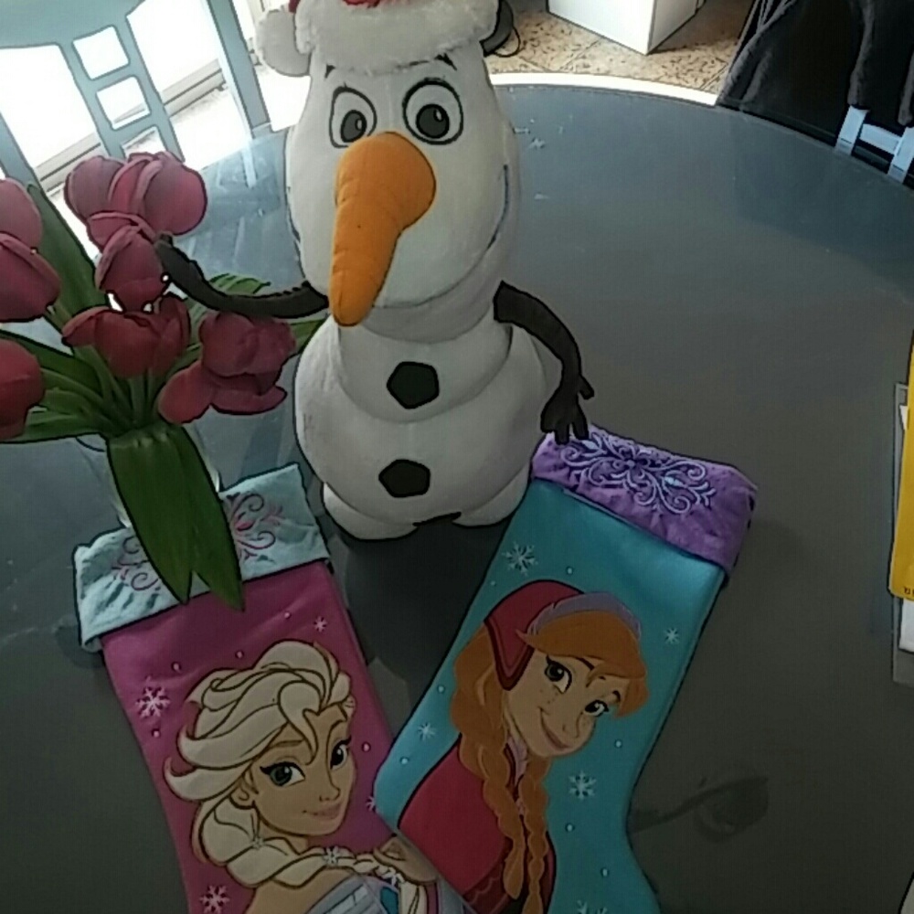 Disney frozen xmas decor