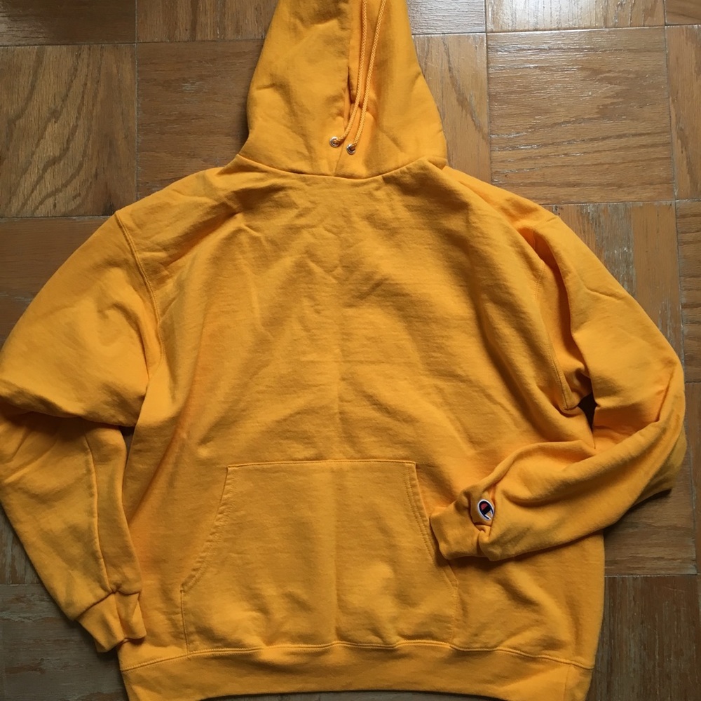 Champion Yellow Hoodie