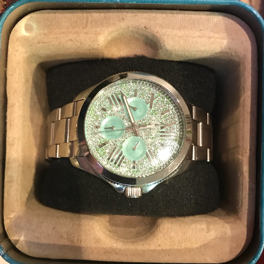 Women’s Cecile Fossil Watch Mint Dial/Face