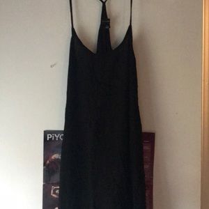 Black bathing suite cover up