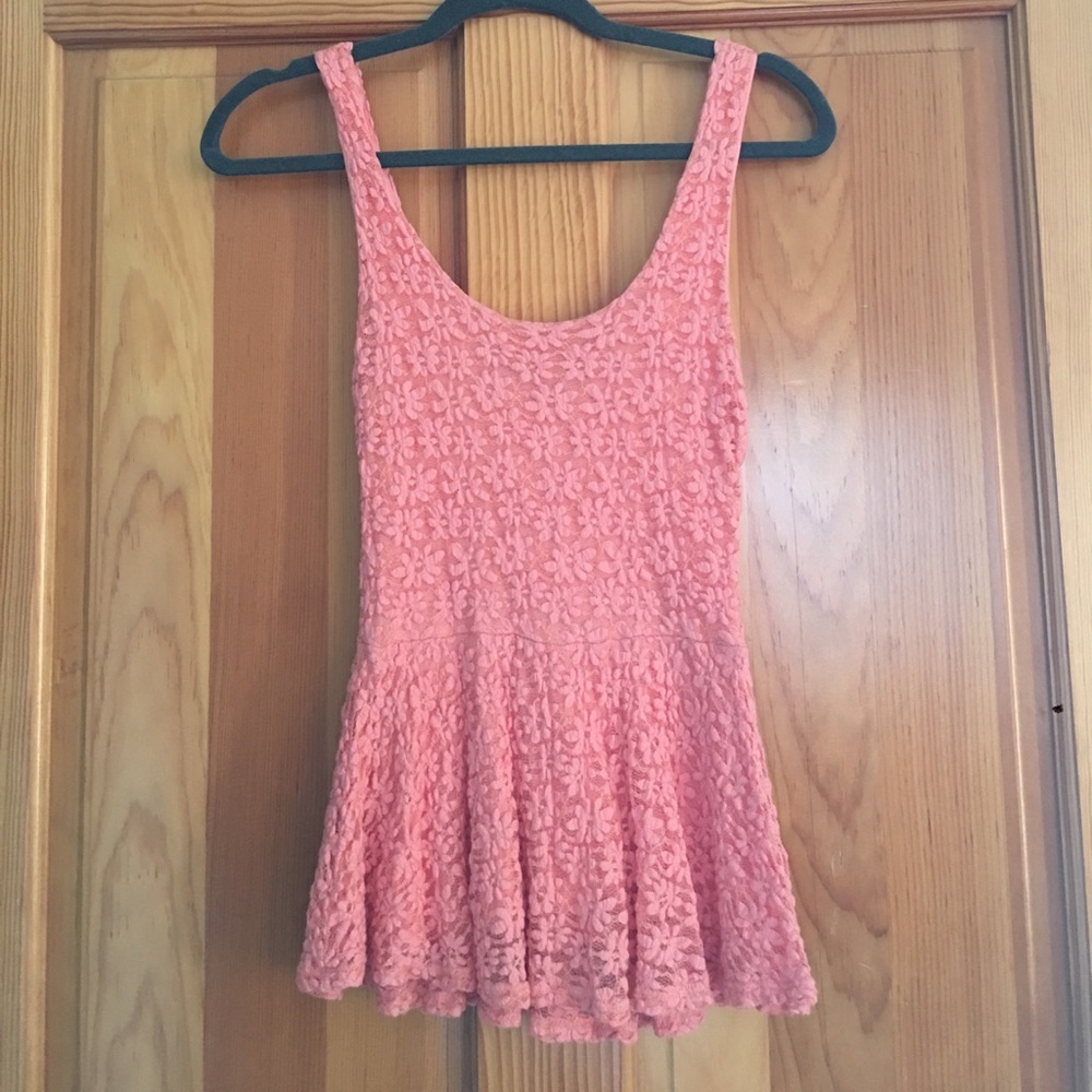 Pins and Needles Pink Tank Top