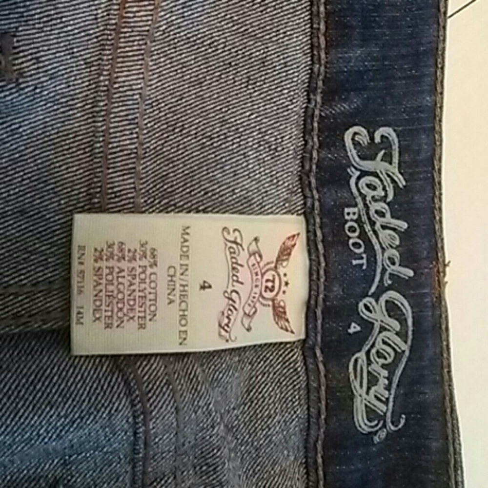 Faded glory boot cut jeans