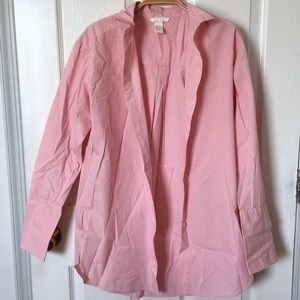 Pink button up