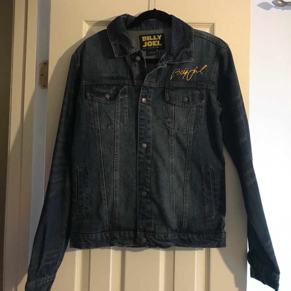 Denim Billy Joel concert jacket