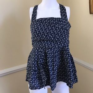 Women's Maeve halter top from Anthropologie