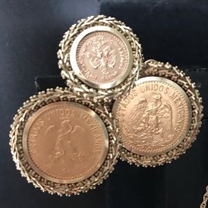 14k Ring, Necklace and Earrings