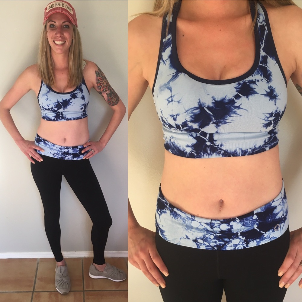 Tye Dye Yoga skinny pants~ Green TyeDye