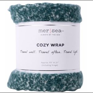 Brand new teal blue scarf wrap