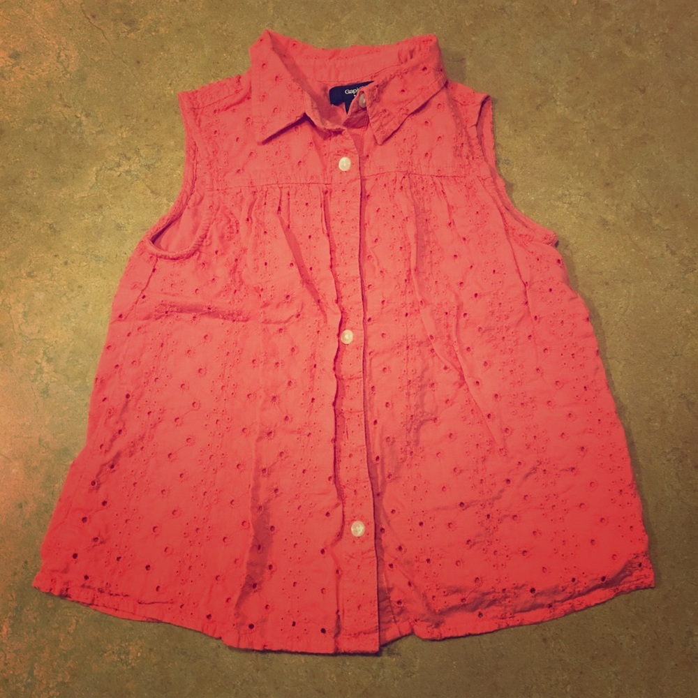 Gap Kids Button Down Tank