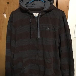 OP zipper hoodie