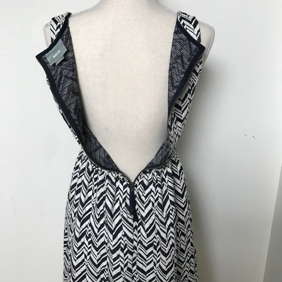 [Anthropologie] Maeve Caldera Chevron Dress - Picture 6 of 8