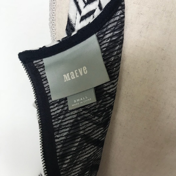 [Anthropologie] Maeve Caldera Chevron Dress - Picture 7 of 8