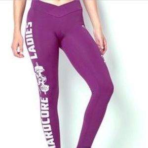 Purple Hardcoreladies Legging - Small