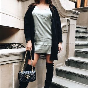 Carlibybel x Misguided satin dress