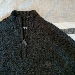 NWT Men's Chaps Zip Up Sweater