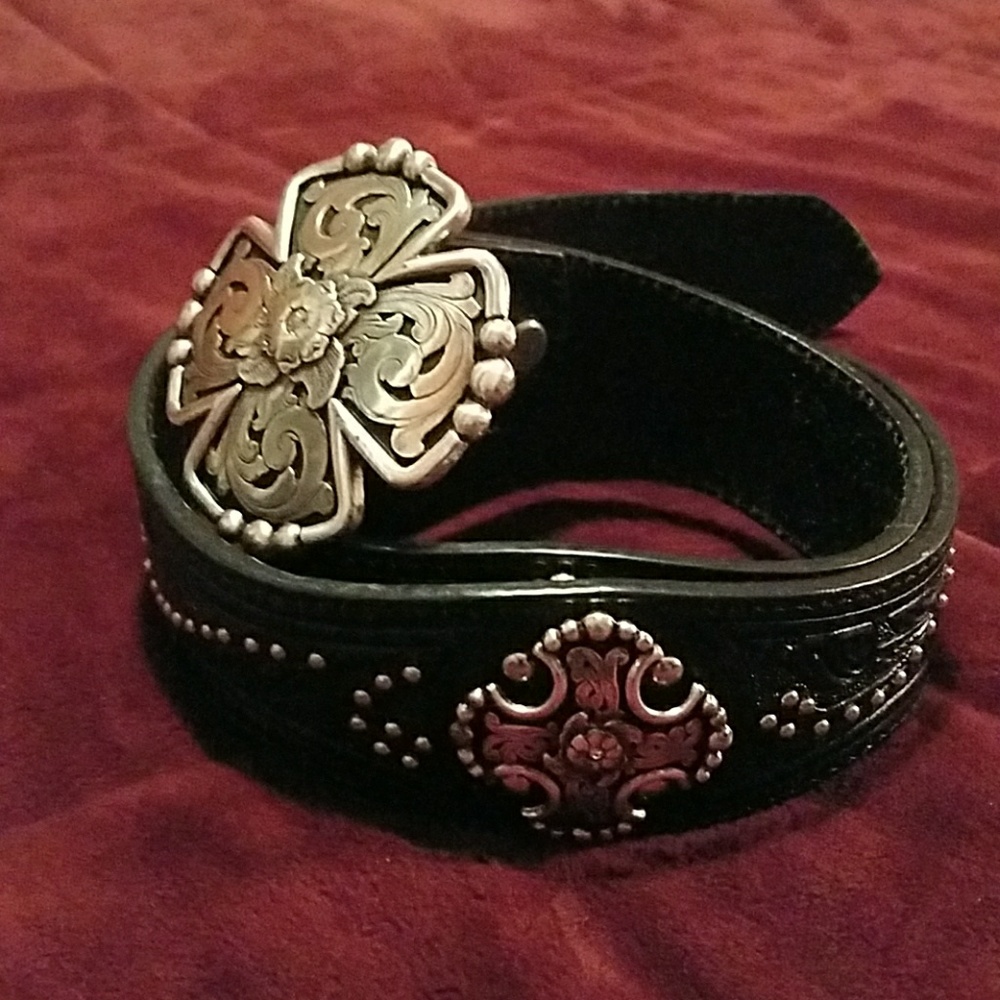 Black Nocona Belt