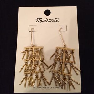 Madewell fringe earrings