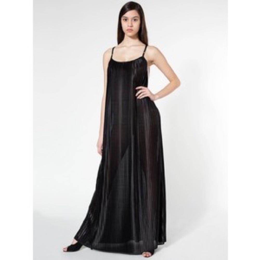 NWOT AMERICAN APPAREL ACCORDION PLEATED DRESS