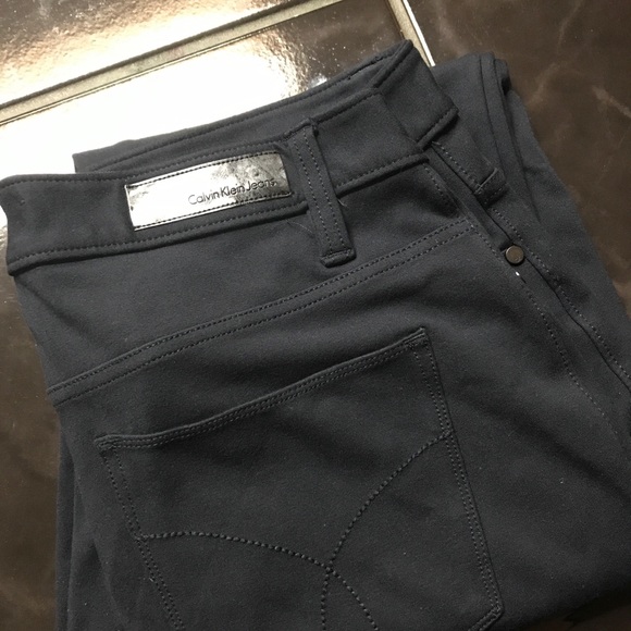 Navy Calvin Klein stretchy jeans - Picture 2 of 5