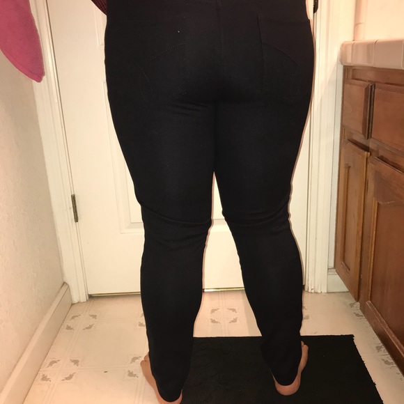 Navy Calvin Klein stretchy jeans - Picture 4 of 5