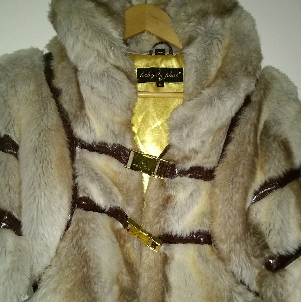 Baby Phat Faux Fur Coat