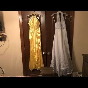 Two formal dresses