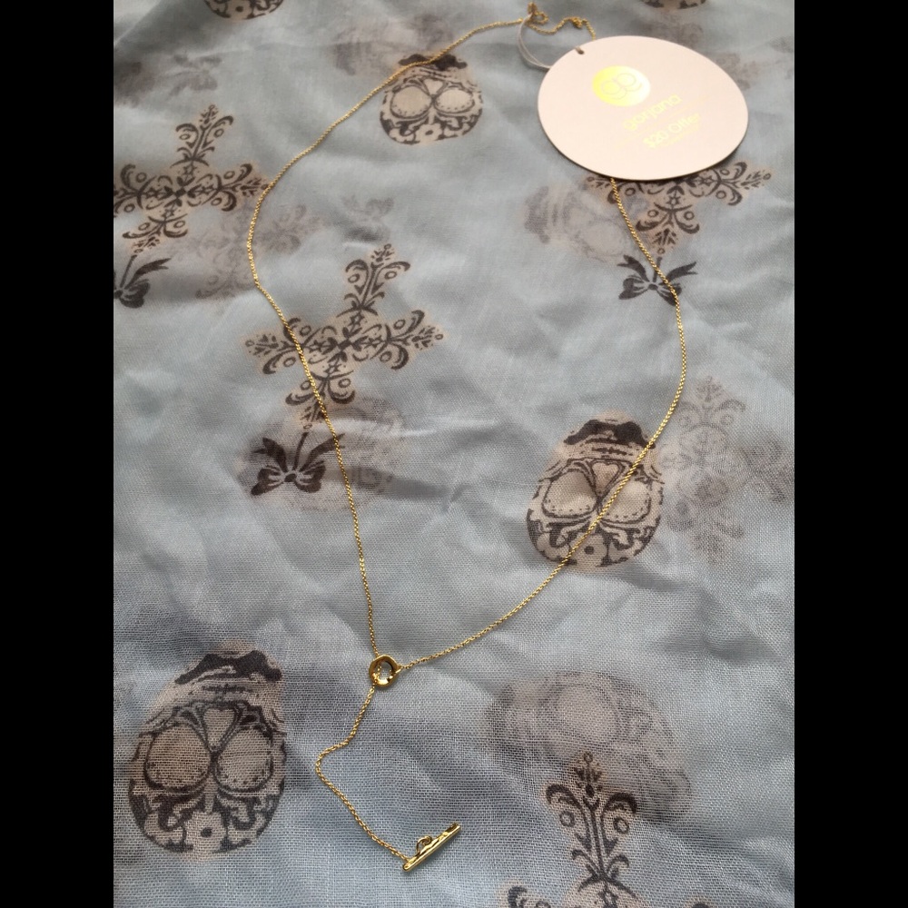 Gold Lariat Necklace ⚜️