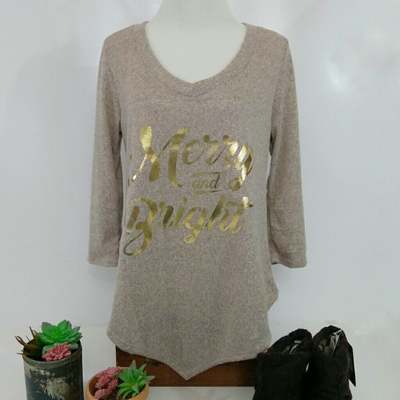 Merry & Bright Soft Christmas Sweater - Picture 7 of 8