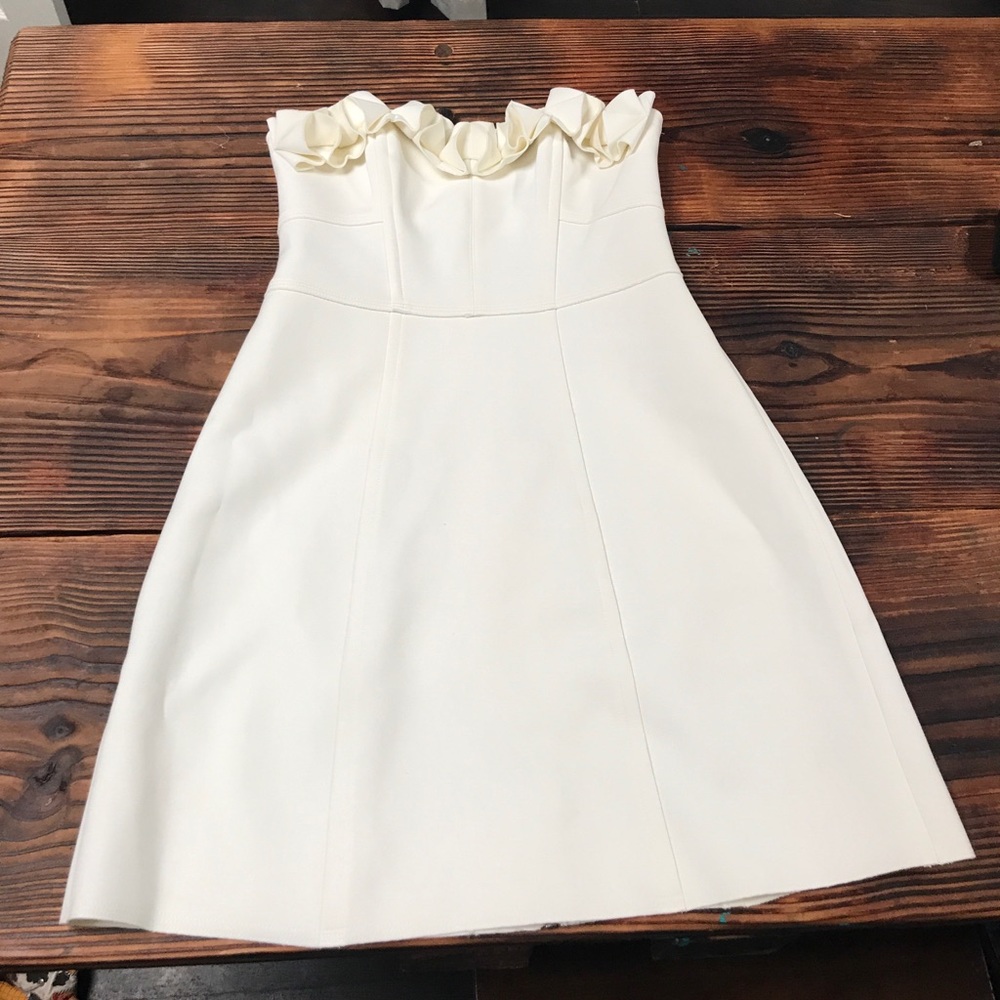 Beautiful Top Shop short white dress