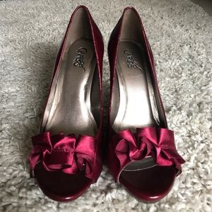 Carlos Santana Prestige-Ruby Red Heels