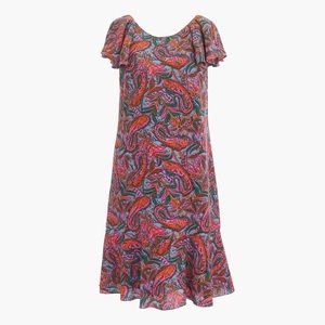 J. Crew paisley dress