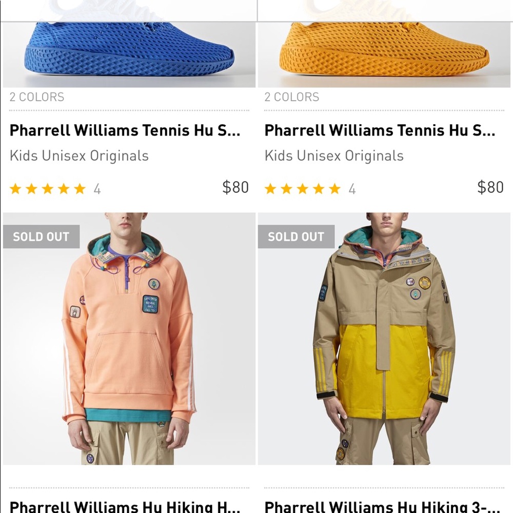 Sold out Pharrell hiking text me📲 100% authentic