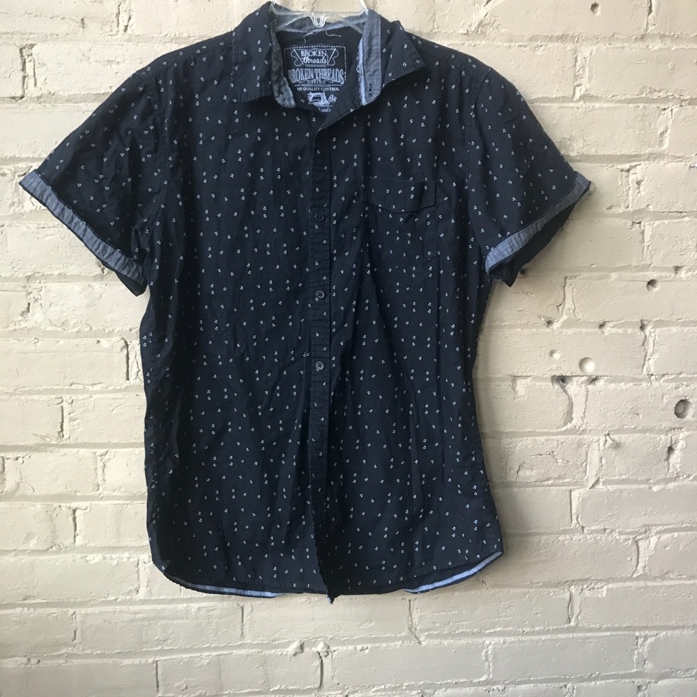 Men's M button down