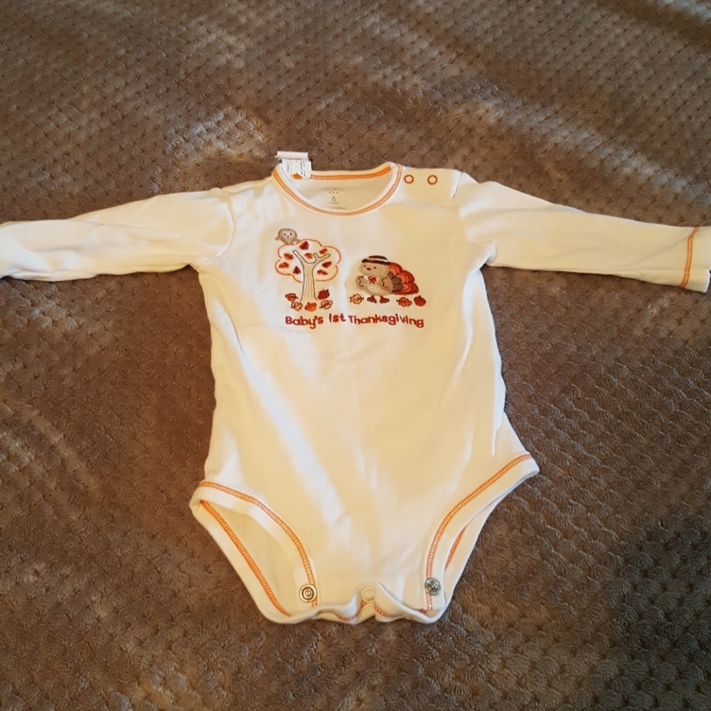 Baby's first Thanksgiving onesie