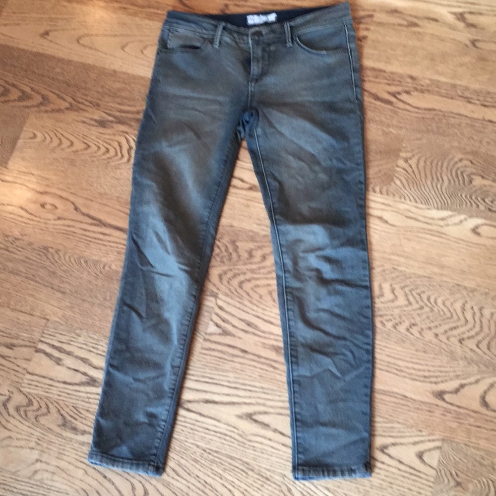 Free People Army green jeans