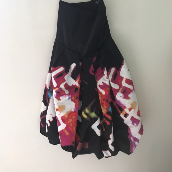 Parker Black Remi Strapless Cocktail Dress NWOT - Picture 4 of 8