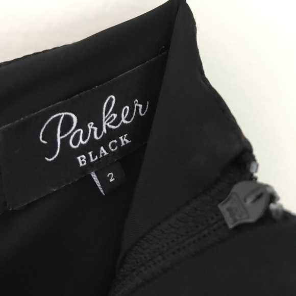 Parker Black Remi Strapless Cocktail Dress NWOT - Picture 6 of 8