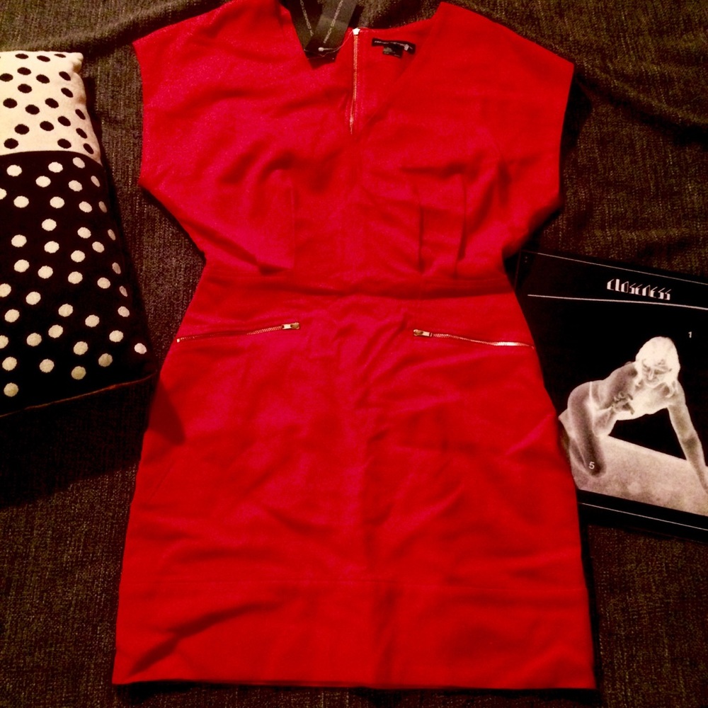 NWT French Connection red minidress