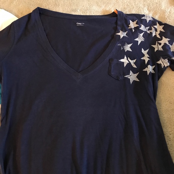 Four Cotton Tees by GAP XS & S - Picture 2 of 8