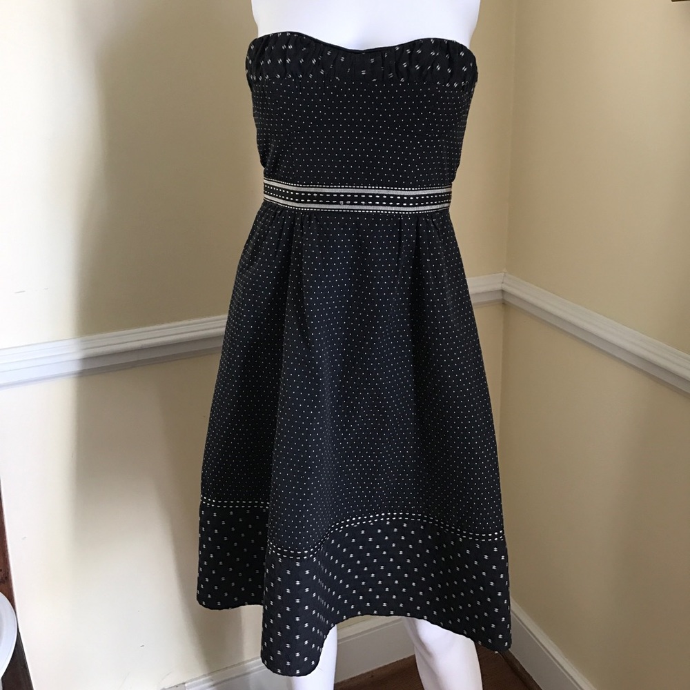 Women's Nanette Lepore black strapless dress