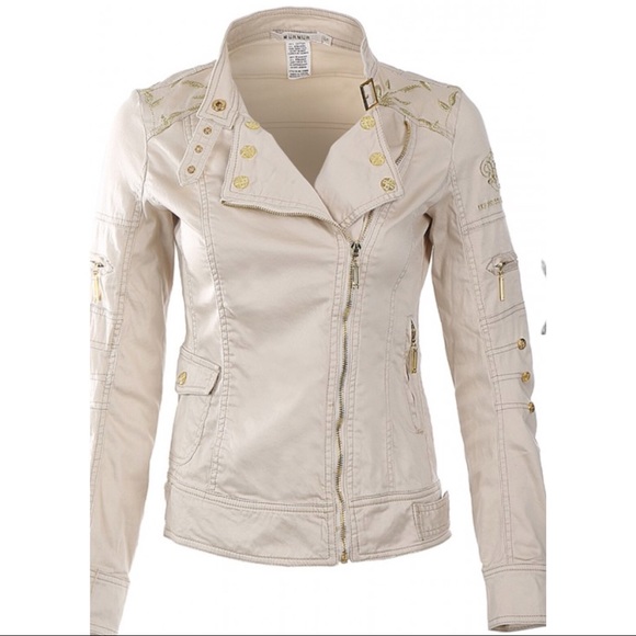 Embroidered zip up Jacket - Picture 2 of 4