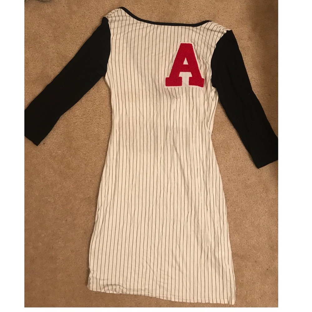 Baseball dress. Costume. Boohoo