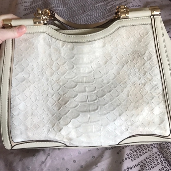 Coach genuine snake skin purse beige color - Picture 6 of 6