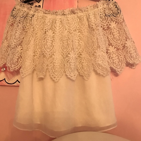 Lace layer tube top - Picture 1 of 1